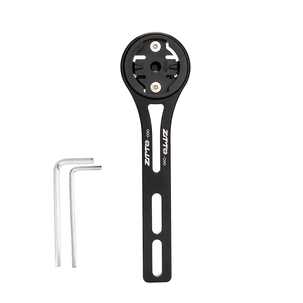 ZTTO Road Bicicleta de montaña Soporte de medidor de código Luz de bicicleta colgante inferior, base de extensión integrada, marco de extensión vertical