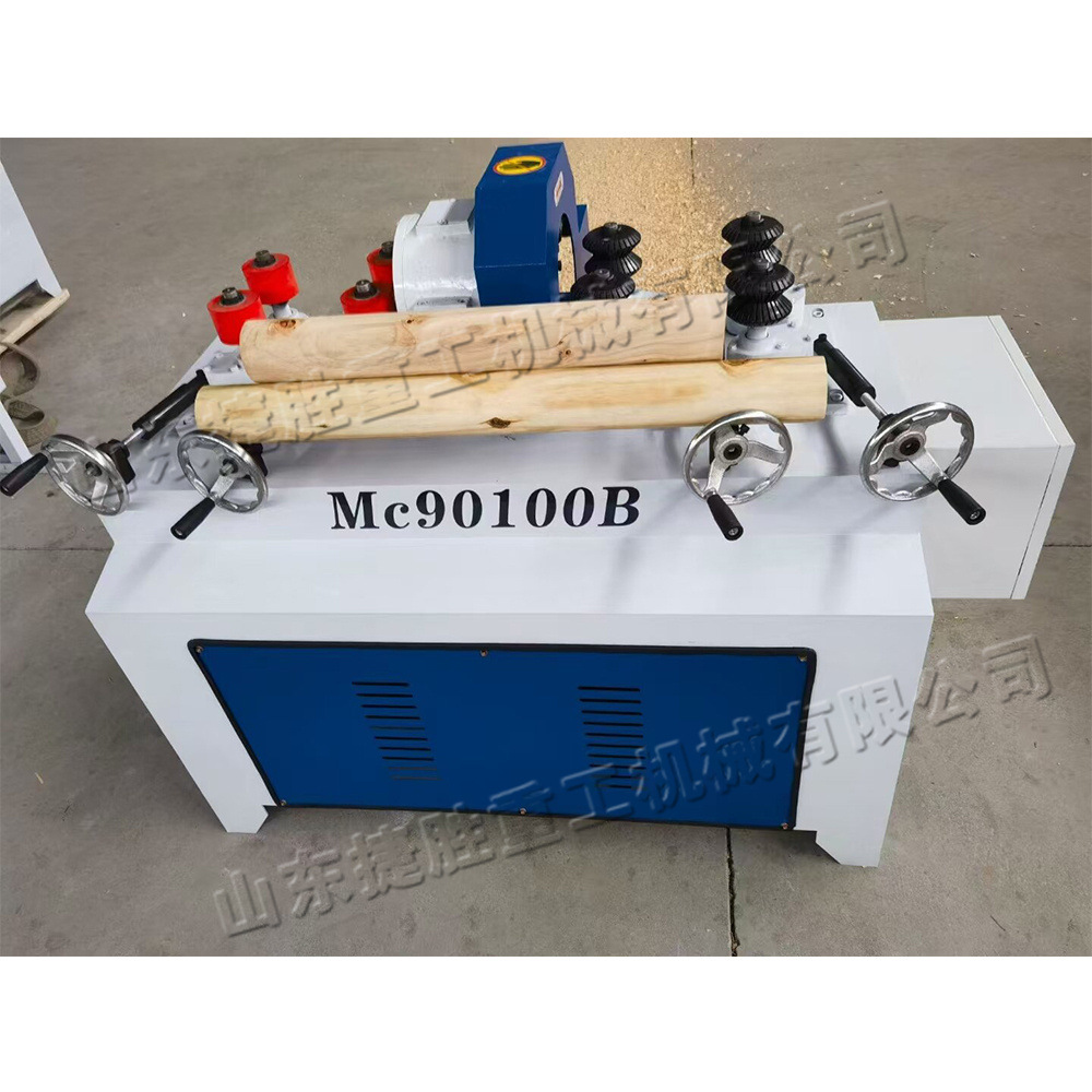 Máquina de fabricación automática de varilla de trapeador de madera pequeña máquina de lija de varilla redonda de carpintería varilla de artes marciales máquina de molienda de varilla