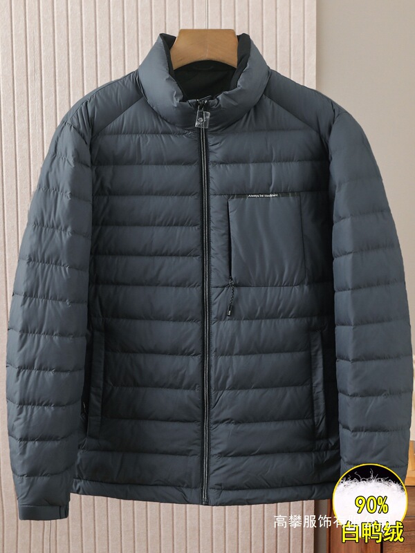 90 White Duck down Lightweight down Jacket Men's Hai Brand Withdrawal Winter Stand Collar Warm Casual Top Tops Men's 3U Wholesale