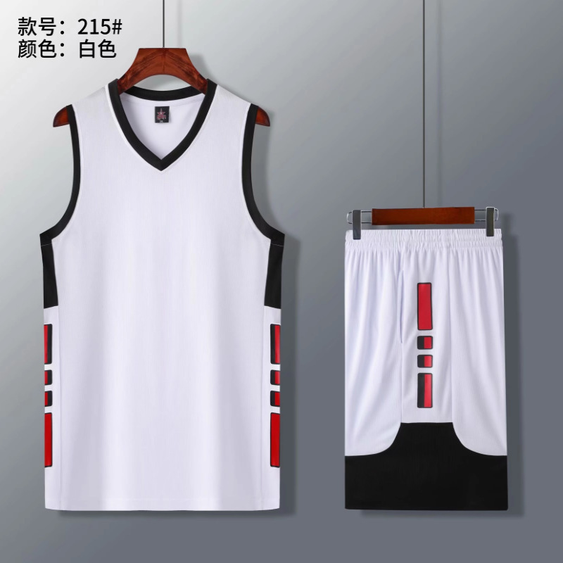 夏季青少年运动团队篮球服套装  透气吸汗学生比赛背心篮球服印号|undefined