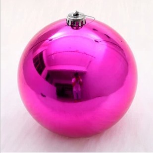 25cm BOLA DE Navidad bola galvanoplastia Hotel Mall KTV ventana boda lugar diseño decorativo bola al por mayor