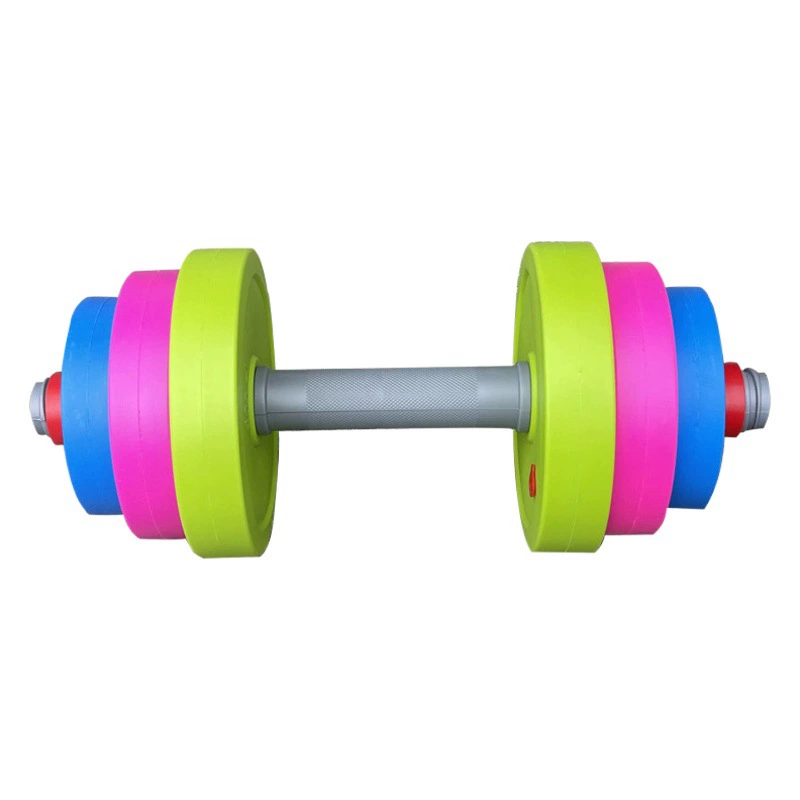 Детский сад Утренние упражнения реквизит Детские весоподъемники игрушки Детские штанги Пластиковые гантели Сенсорное тренировочное оборудование