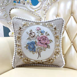 欧式沙发抱枕靠垫套客厅北欧靠枕床头靠背大号护腰靠垫可拆洗