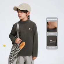 童装男童加厚打底衫2025秋冬新款儿童半高领内搭上衣大童冬季衣服