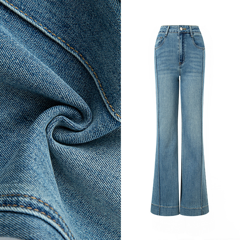 2026 Spring High-Waisted Wide-Leg Flared Pants (Same Style as Difo) Side Seam Lines Shift Forward Visually Slimming the Leg Circumference