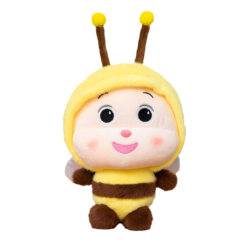 Flujo de ocho pulgadas agarrar muñecas abejas muñecas juguetes de peluche 25cm muñecas muñecas de boda muñecas