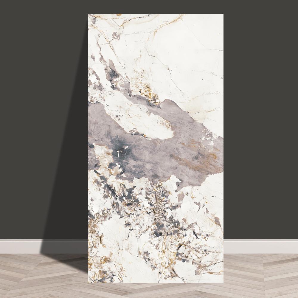azulejos imitados mármol pegatinas de pared PVC placa de aluminio y plástico decoración papel pintado impermeable a prueba de humedad papel pintado autoadhesivo pegatinas de cocina