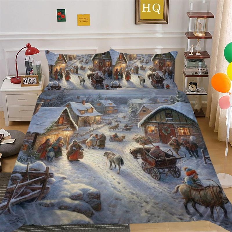 (Cross-border trading), duvet cover, pillowcase, ebay, 3D, polyester