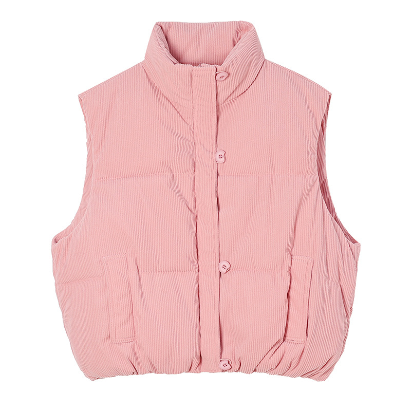 Chaleco de cordillera para mujeres otoño y invierno de 2025 nuevo estilo coreano corto suelto chaleco de moda de moda de abrazadera de caballo image 5