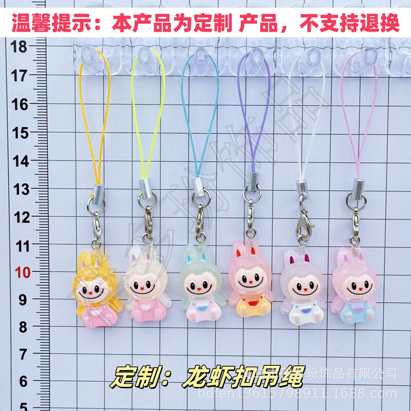 面白いウサギカピバラロブスタークラスプペンダントガールバッグペンダントカップル親友アクセサリーギフトドロップシッピング|undefined