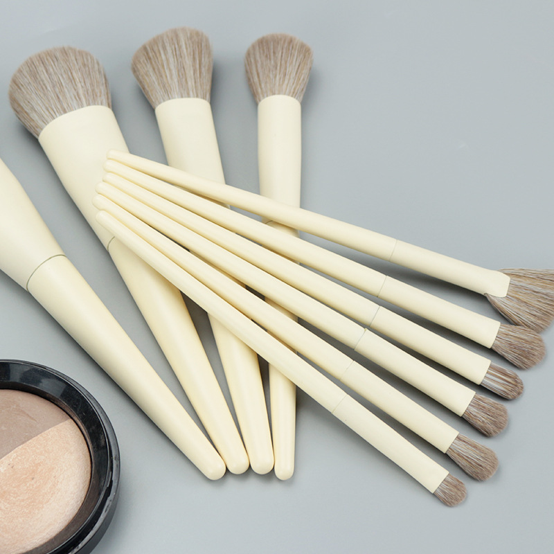 10 pinceles de pintura horneada Morandi bucal biónico suave cepillado de alta calidad serie de cero grado cepillo de maquillaje conjunto de maquillaje