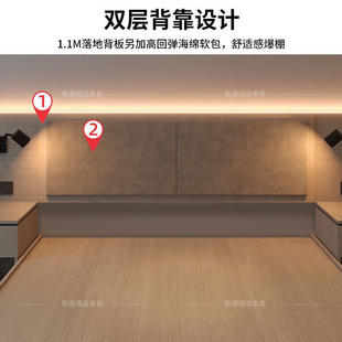 ✅ Hotel Bed, Guesthouse, Home Standard Room, Full Set of Customized B&B Apartment Rental Room, Home Bedroom Combination Single and Double