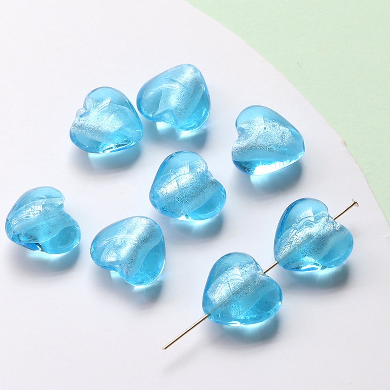 60g Weight Beads Jewelry Making Type Beaded Classification 10 PCS/Package Quantity Plastic, Resin Material Heart Shape Pattern All Seasons Season Vacation, Classic Style Style 10 PCS/Package Plastic Resin Heart Shape Beaded Beads 7