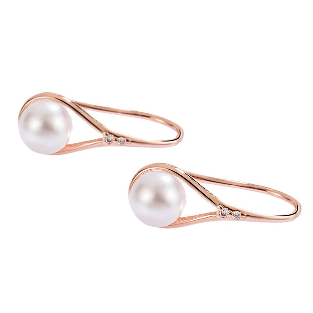 Earrings from pearl, for import, wholesale