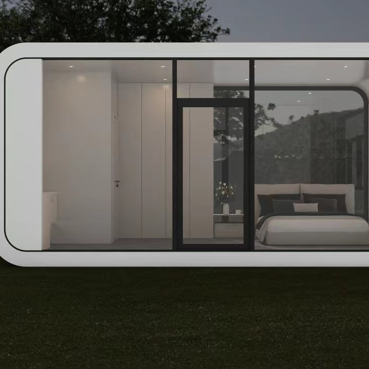 Cabina espacial Casa de familia Casa de estrellas móvil integrada Área escénica al aire libre Producción Casa de actividades Fabricante de solárium