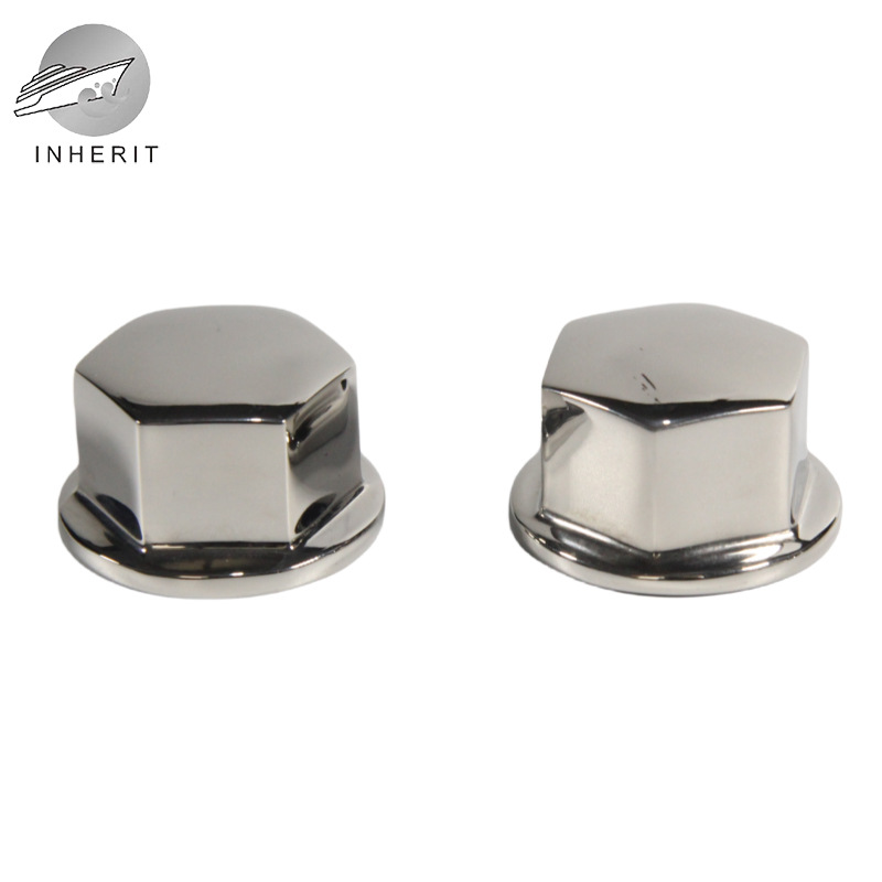 304船舶游艇方向盘六角螺母5/8-18牙 1/2-20牙 M12三款方向盘螺母