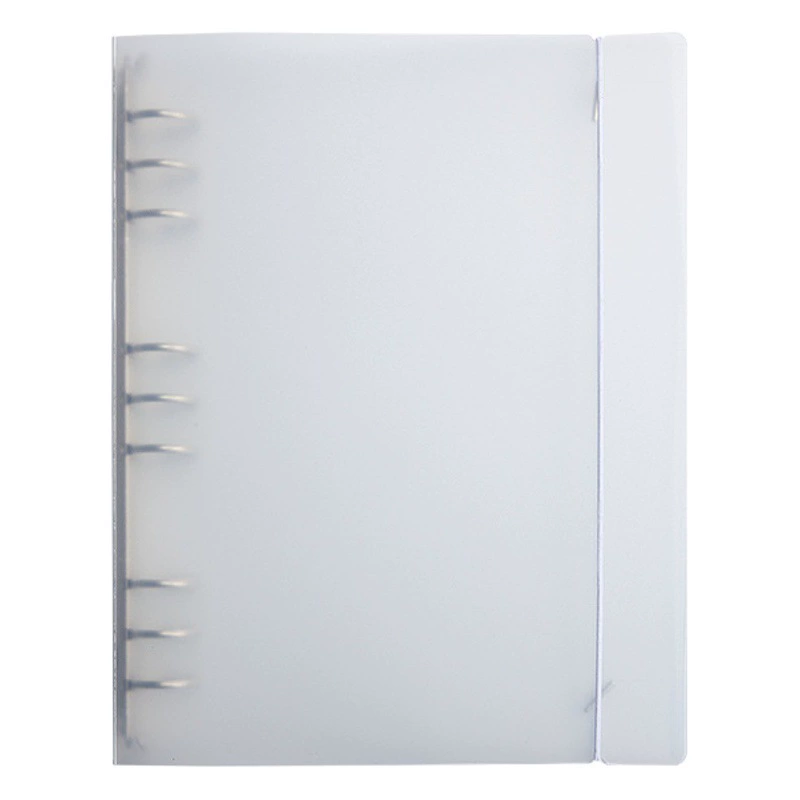 Высококачественная матовая текстура вставки A4 переплет чехол прозрачная папка для хранения данных PP