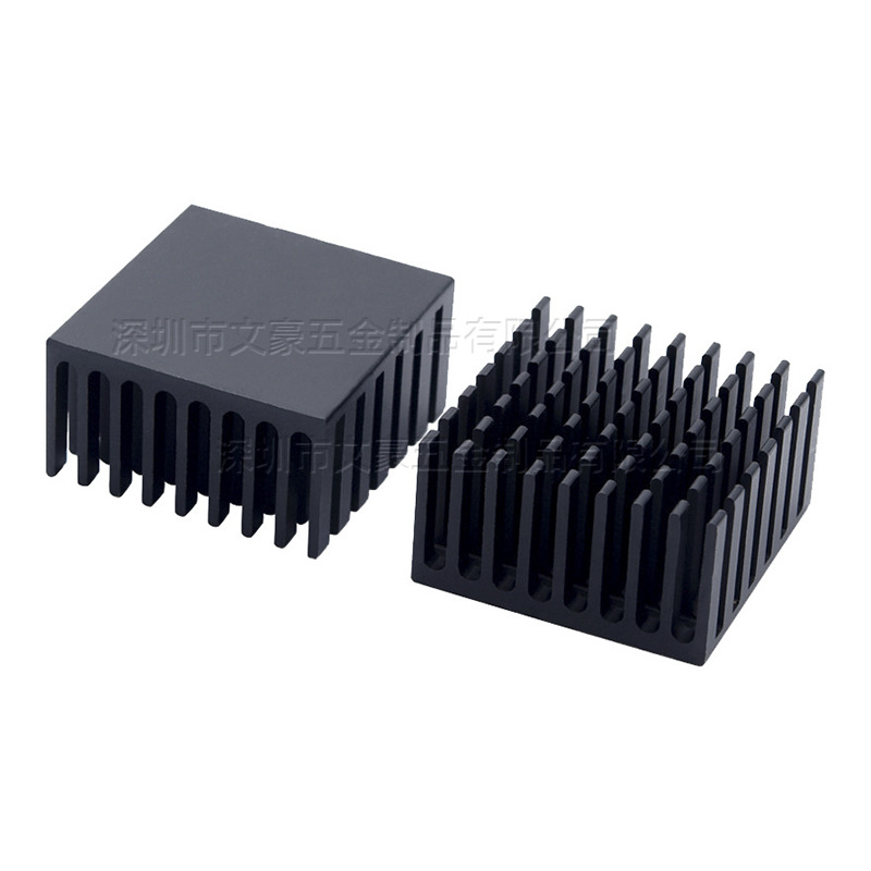 电子散热器28*28*15MM铝型材电子PCB芯片导热散热块散热片 厂家
