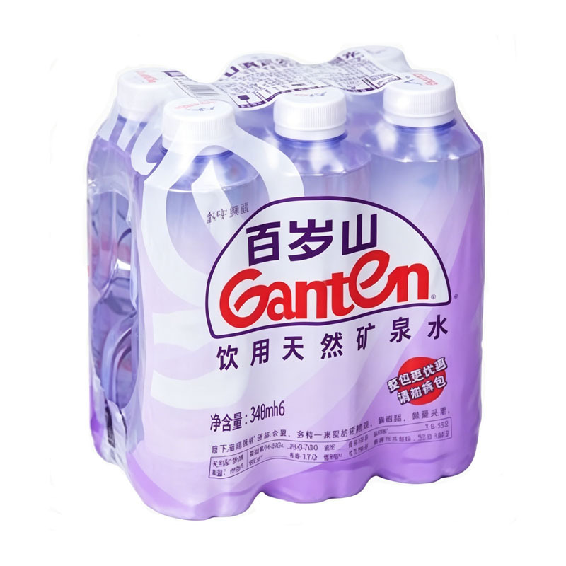 백세산 미네랄 워터 348ml * 6병