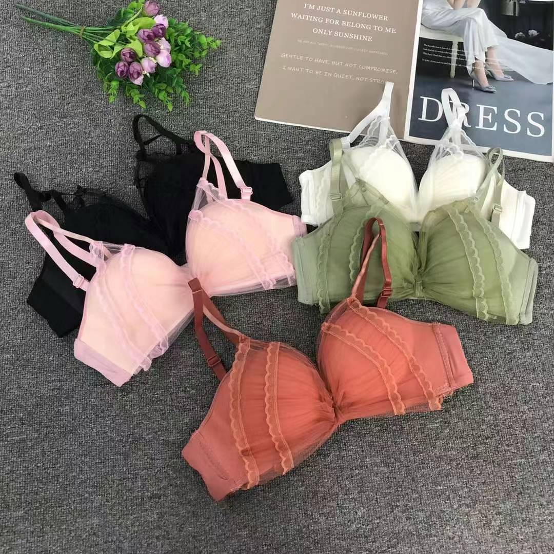 Nuevo sujetador de encaje ajustable, cintura, ropa interior, pecho pequeño, ropa interior cómoda, sujetador al por mayor