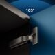 XIHVI Xinghui Black Whale Hinge Factory Three-stage Force Hydraulic Buffer Full Damping Wardrobe Cabinet Door Hinge