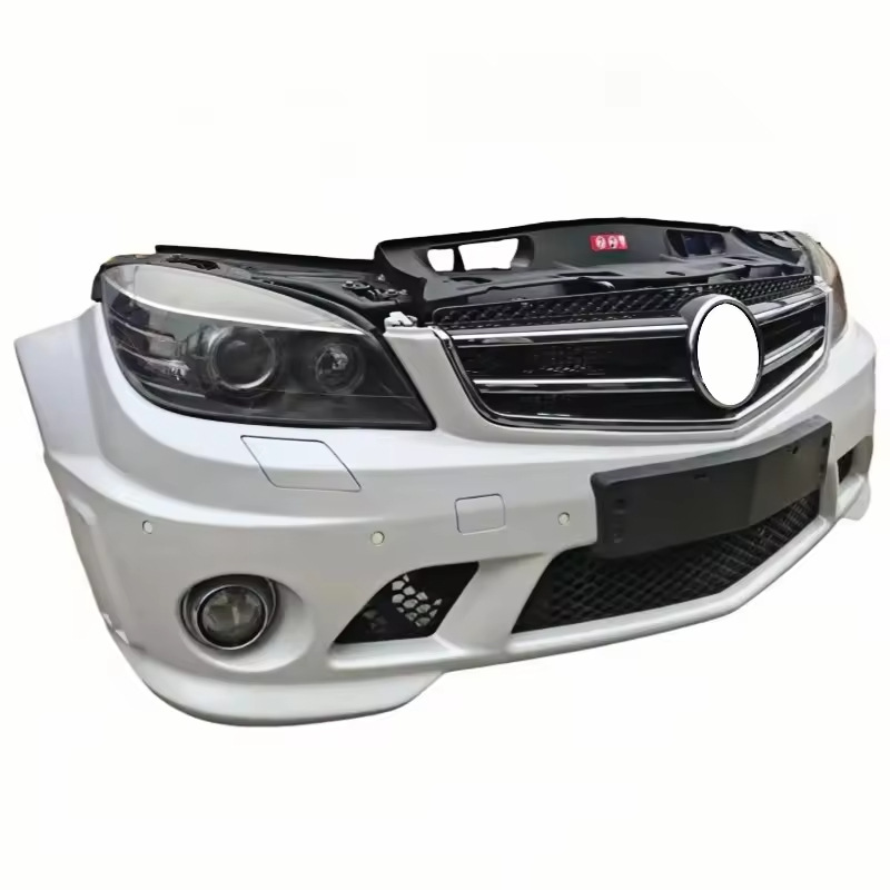 Suitable for Mercedes-Benz C-Class Front Bumper W204 Bumper C 180/200/300/63Amg Front Bumper Assembly