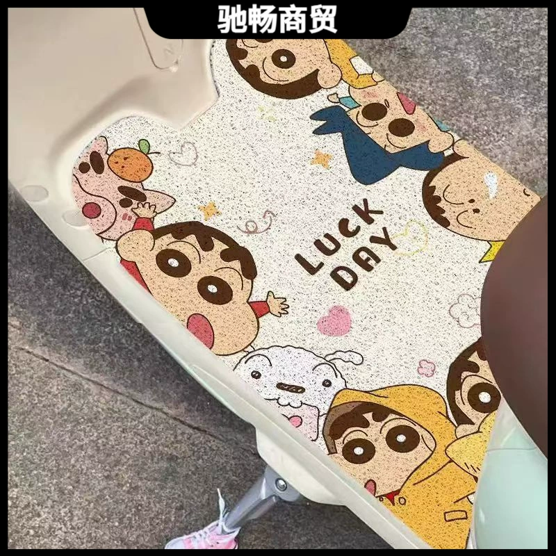 Мультяшный Crayon Shinchan электромобиль ножные коврики