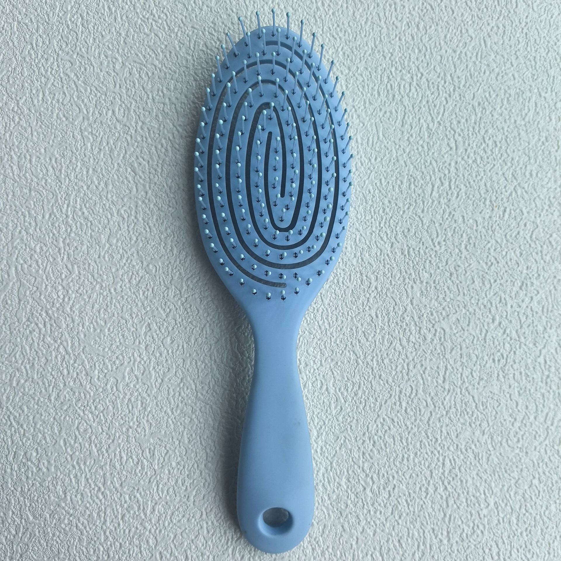 Pein de mosquito hueco pein de cabello de mano pein de costilla color caramelo seco y húmedo doble uso pein de regalo fábrica directa