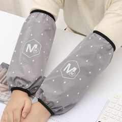 男士防水套袖成人家用字母印花套袖時尚學生大人工作勞保護袖批發