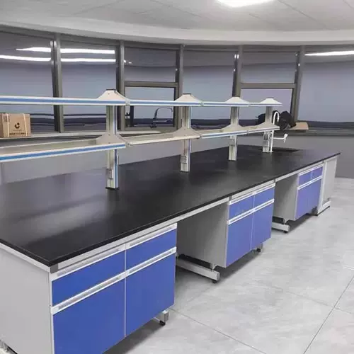 山东钢木试验台实验台通风柜化验室中央台厂家