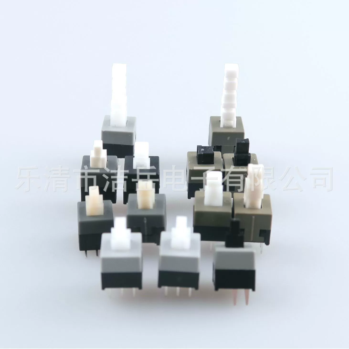 Одиночный 3-контактный двухрядный 6-контактный самоблокирующийся переключатель ключей 8,5x8,5 без блокировки Ключ 8,5*8,5