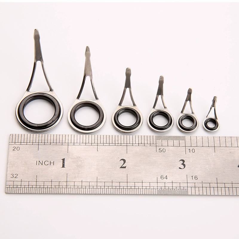 OS Металлические керамические направляющие кольца DIY ручной работы фитинги из нержавеющей стали