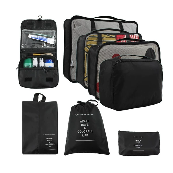 Black set, 8 pieces
