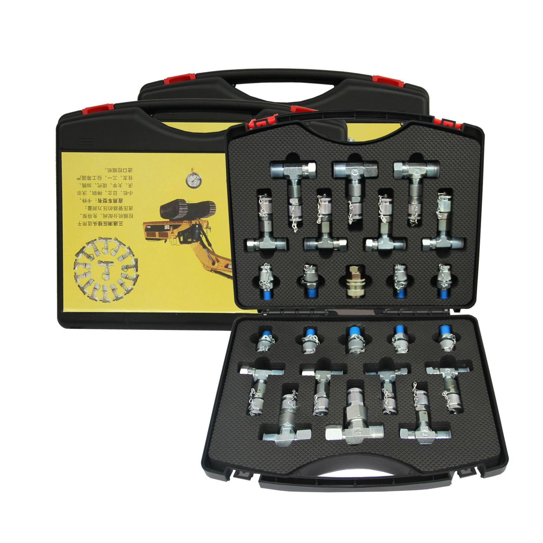 Производители поставляют на складе настраиваемые аксессуары для тройника для измерения давления экскаватора из нержавеющей стали