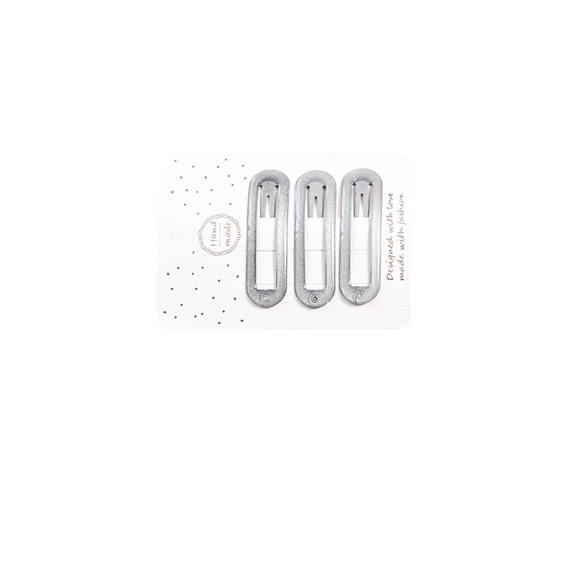 Broche BB con Estrellas para Fleco de Metal Estilo Y2K para Niñas