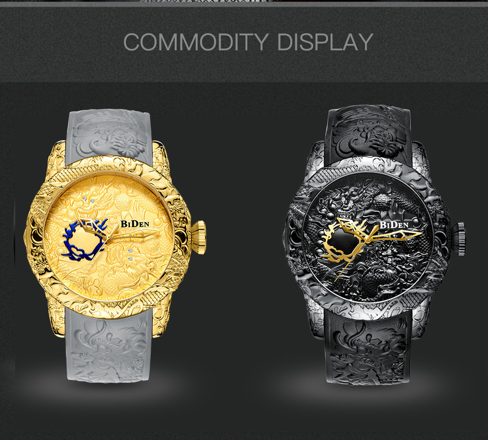 Herrklocka quartz b biden business stil och mode trend_voghion.com