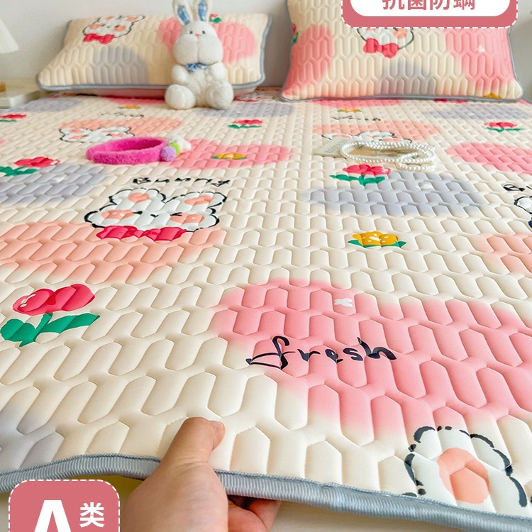 Латексный коврик летнего типа А для матерей и младенцев, кровать из ледяного шелка, односпальный матрас, мягкий коврик с кондиционером, который можно стирать в машине, новый стиль 2025 года