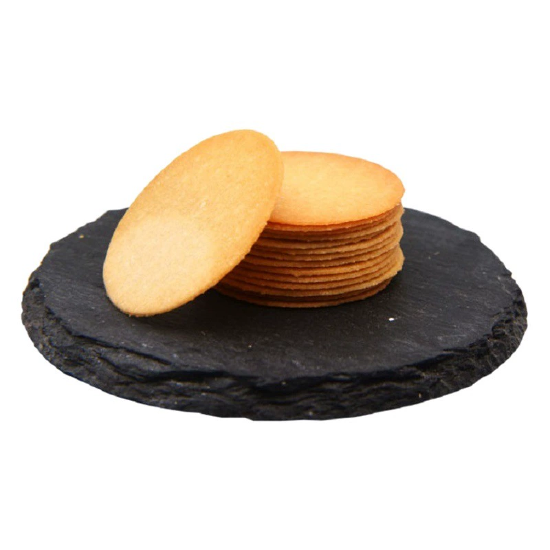 King of Chives куриные ломтики Хрустящие маленькие круглые печенье блинчики небольшая упаковка аромат лука оптом закуски целые коробки поколение