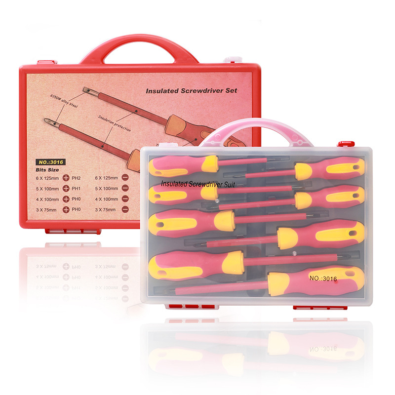 Multi-function screwdriver suit household magnetic cross word repair computer mobile phone professional disassemble complete set of tools