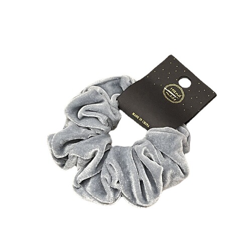 Korean velvet pig intestine hair band black rubber band burgundy velvet hair accessories cream autumn and winter pleated headwear