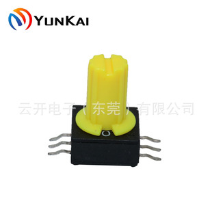 10 * 10MM 0-9 10-speed patch 3*3 foot knob switch rotary coding switch with knob cap