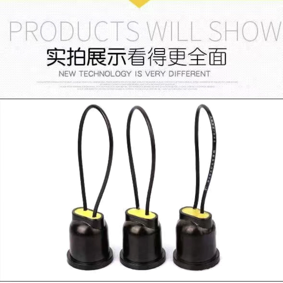 Водонепроницаемая головка лампы для дома держец лампы E27 винтовая наружная энергосберегающие лампы с проволокой люстра головка теплицы аквакультуры с проволокой люстра