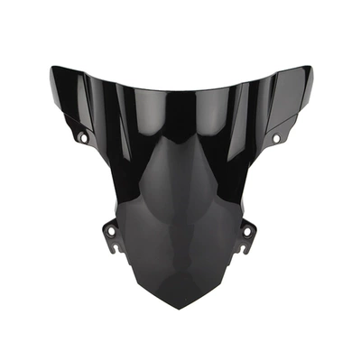Suitable for Bmw S1000Rr 15-18 Years Front Windshield Windshield Windshield Windshield Deflector Cover (Motorcycle front windshield) - black