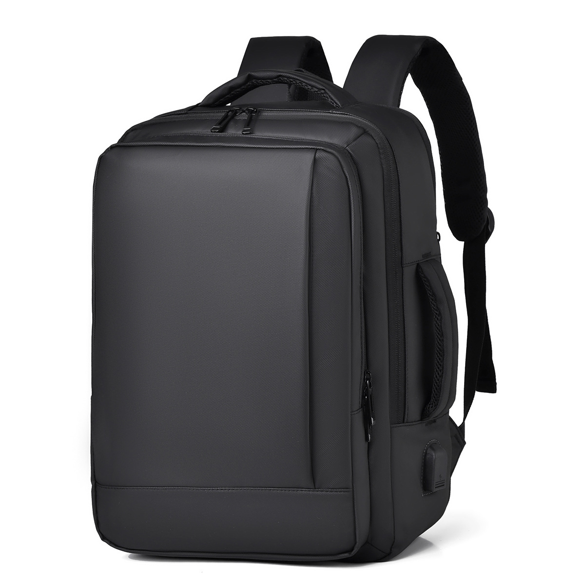 Mochila para hombres de alta calidad, expansión de gran capacidad, mochila de computadora impermeable, viaje de negocios, logotipo impreso personalizado
