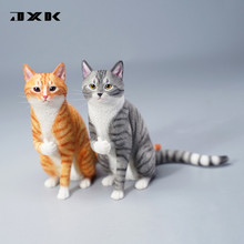 JXK 1/6 点赞猫模型 创意可爱动物潮玩手办家居车内小摆件