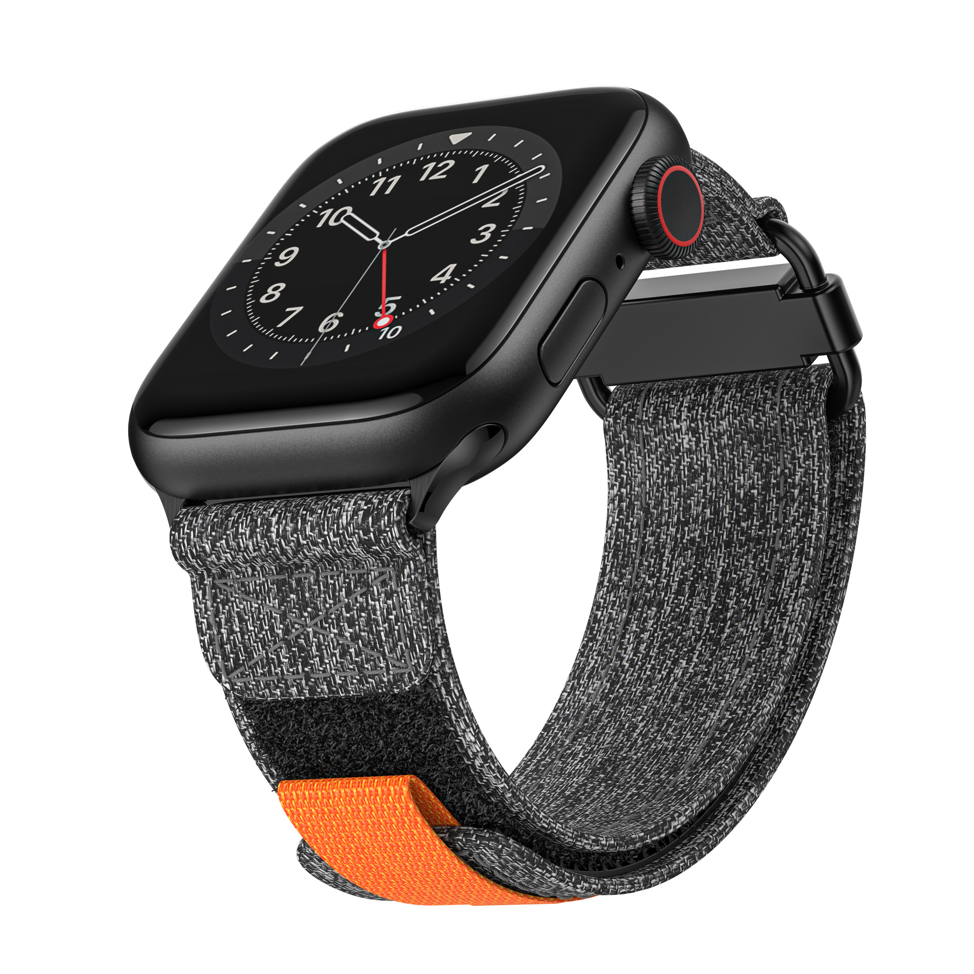 適用蘋果手錶表applewatchs千鳥格帆布迴環手錶帶iwatch9錶帶錶帶