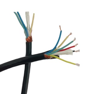 Mine Flame Retardant Braided Shielded Control Flexible Cable MKVVRP35 * 1.5/2/2.5 Coal Safety Certification