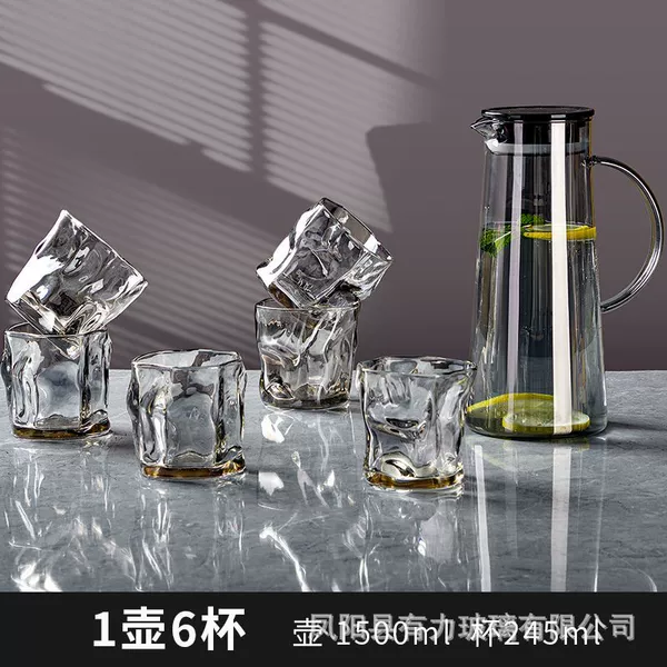 Water tool set (one pot and six cups)