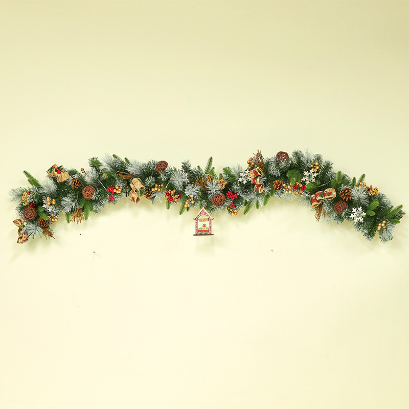 Navidad nuevo 30cm 60cm escritorio Navidad decoración traje guirnalda ratán Navidad árbol combinación vacaciones preferido