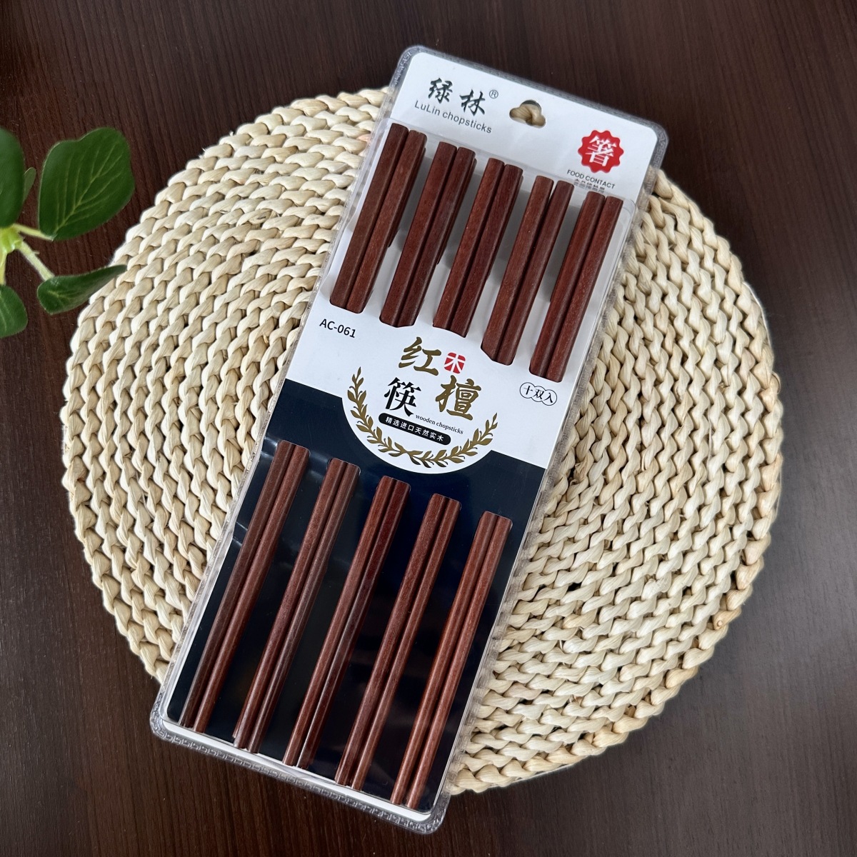 그린 포레스트 레드 샌달우드(10쌍)